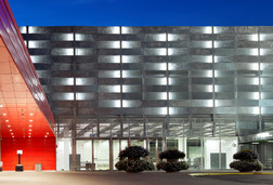 Messe Stockholm Feuerverzinkte Fassade Messe Stockholm